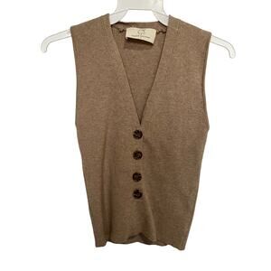 Hyped Unicorn Sleeveless Knit Top Large